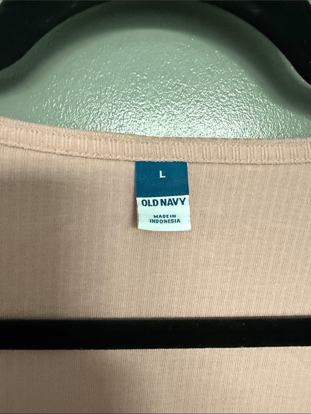 Old Navy Ribbed Square-Neck Long Sleeve Bodysuit - Light Pink - Picture 2 of 4